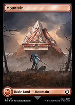 Magic the Gathering Card - Mountain - MTG Circle
