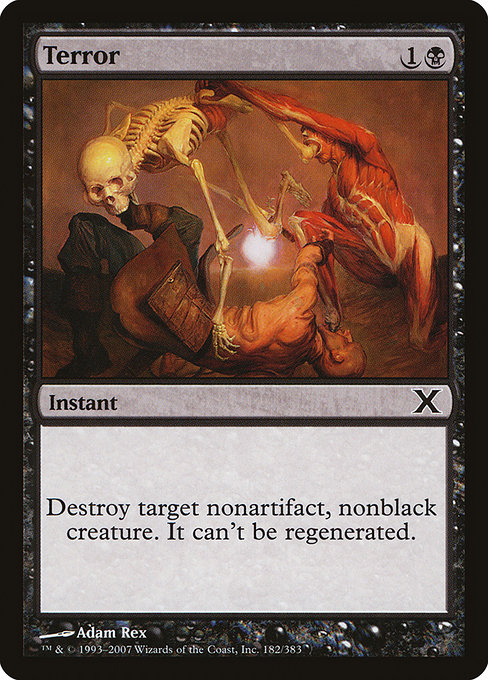 Magic the Gathering Card - Terror - MTG Circle