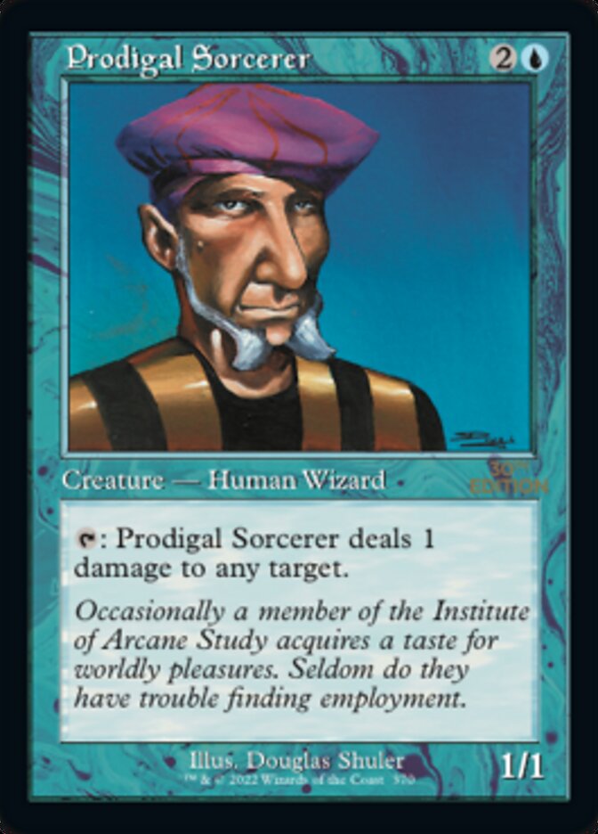Magic the Gathering Card - Prodigal Sorcerer - MTG Circle