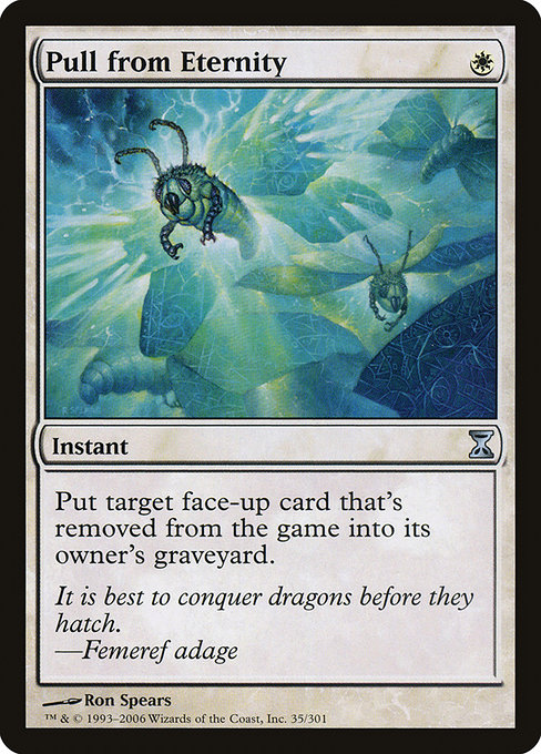 Magic the Gathering Card - Pull from Eternity - MTG Circle
