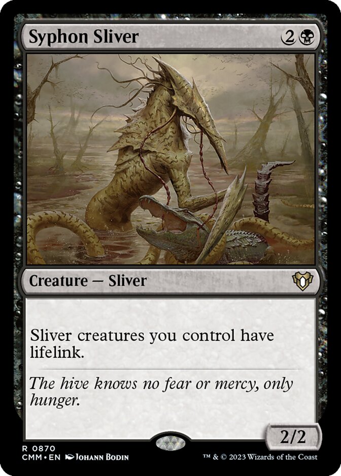 Magic the Gathering Card - Syphon Sliver - MTG Circle