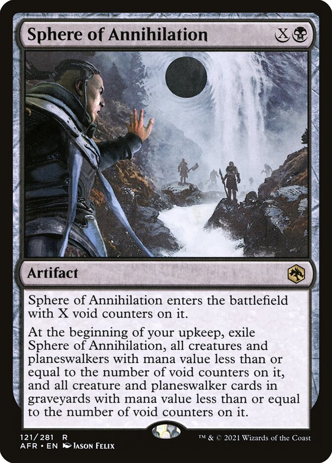 Magic the Gathering Card - Sphere of Annihilation - MTG Circle