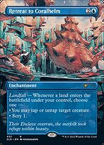 Magic the Gathering Card - Retreat to Coralhelm - MTG Circle
