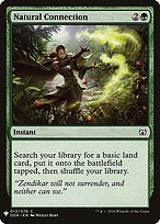 Magic the Gathering Card - Natural Connection - MTG Circle