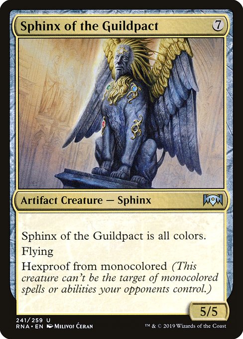 Magic the Gathering Card - Sphinx of the Guildpact - MTG Circle