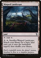 Magic the Gathering Card - Warped Landscape - MTG Circle