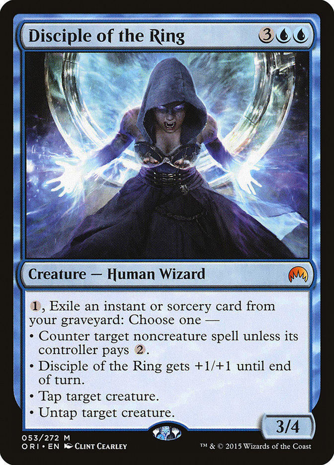 Magic the Gathering Card - Disciple of the Ring - MTG Circle