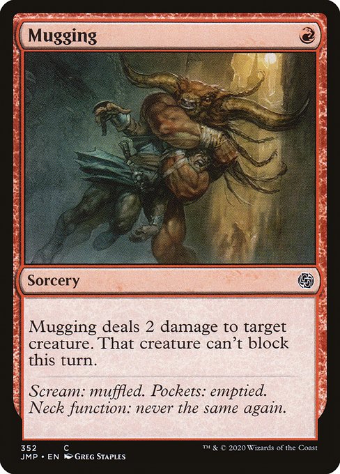 Magic the Gathering Card - Mugging - MTG Circle