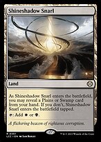 Magic the Gathering Card - Shineshadow Snarl - MTG Circle