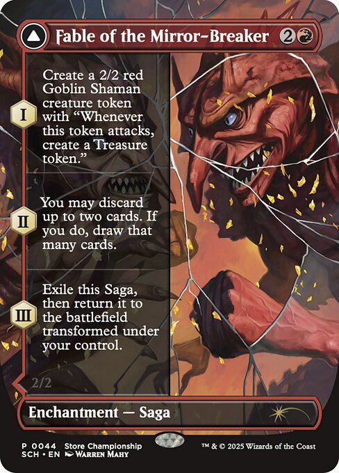 Magic the Gathering Card - Fable of the Mirror-Breaker - MTG Circle
