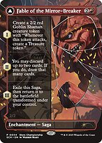 Magic the Gathering Card - Fable of the Mirror-Breaker // Reflection of Kiki-Jiki - MTG Circle