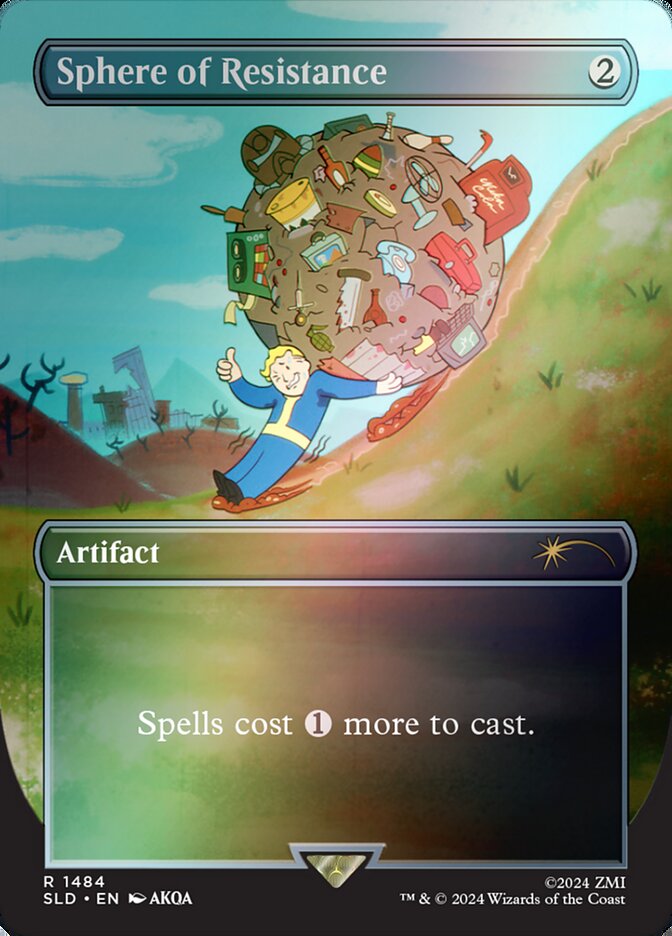 Magic the Gathering Card - Sphere of Resistance - MTG Circle