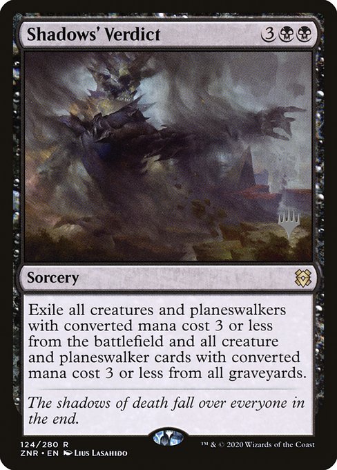 Magic the Gathering Card - Shadows' Verdict - MTG Circle