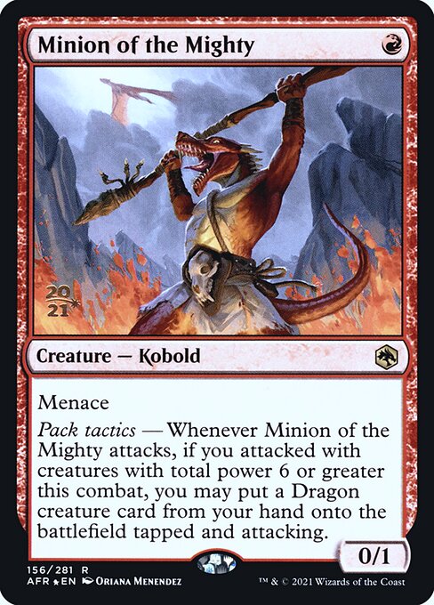 Magic the Gathering Card - Minion of the Mighty - MTG Circle