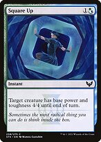 Magic the Gathering Card - Square Up - MTG Circle