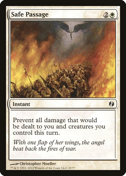 Magic the Gathering Card - Safe Passage - MTG Circle