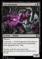 Magic the Gathering Card - Loyal Subordinate - MTG Circle