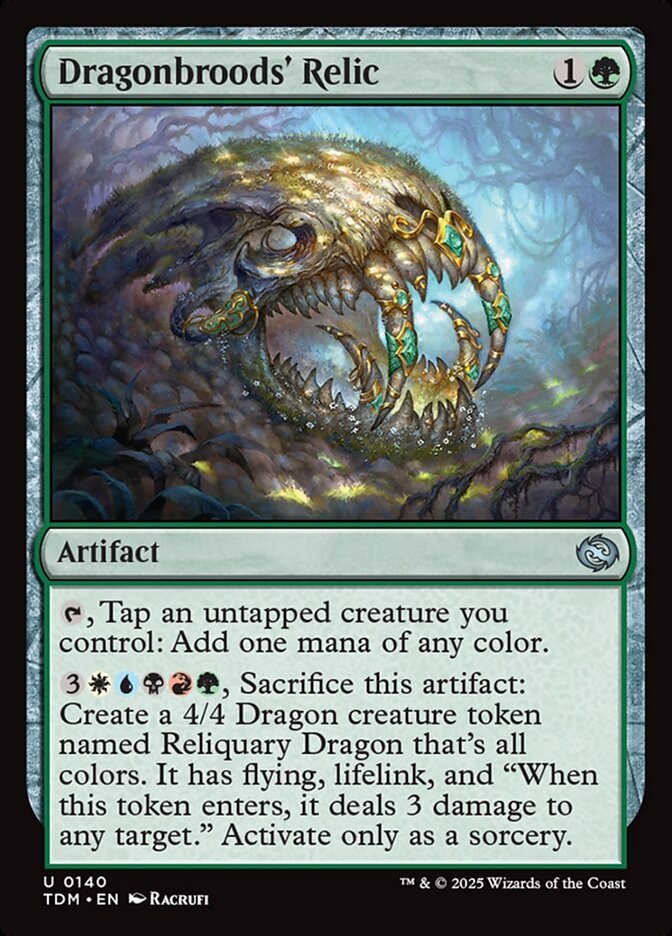 Magic the Gathering Card - Dragonbroods' Relic - MTG Circle