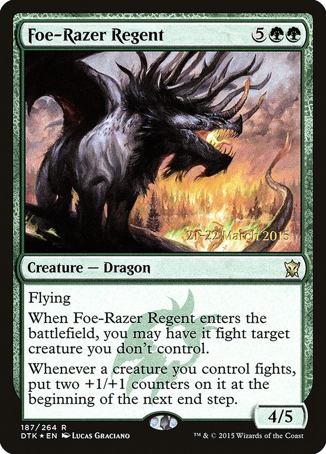 Magic the Gathering Card - Foe-Razer Regent - MTG Circle