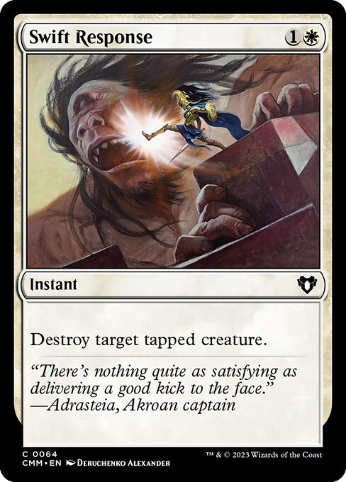 Magic the Gathering Card - Swift Response - MTG Circle