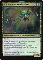 Magic the Gathering Card - Spinnerette, Arachnobat - MTG Circle