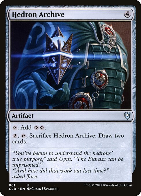 Magic the Gathering Card - Hedron Archive - MTG Circle