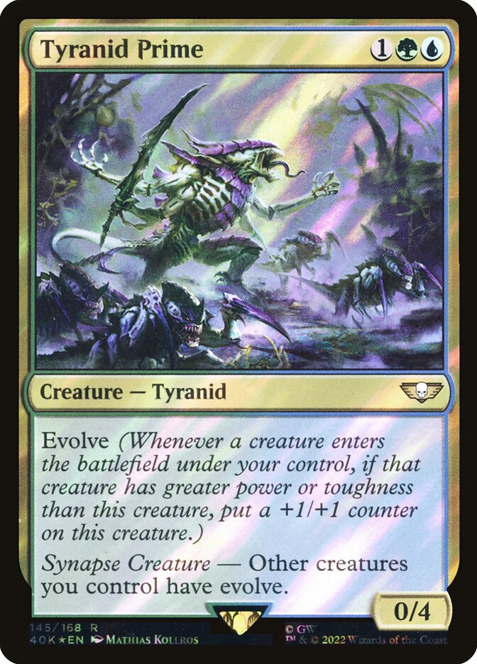 Magic the Gathering Card - Tyranid Prime - MTG Circle