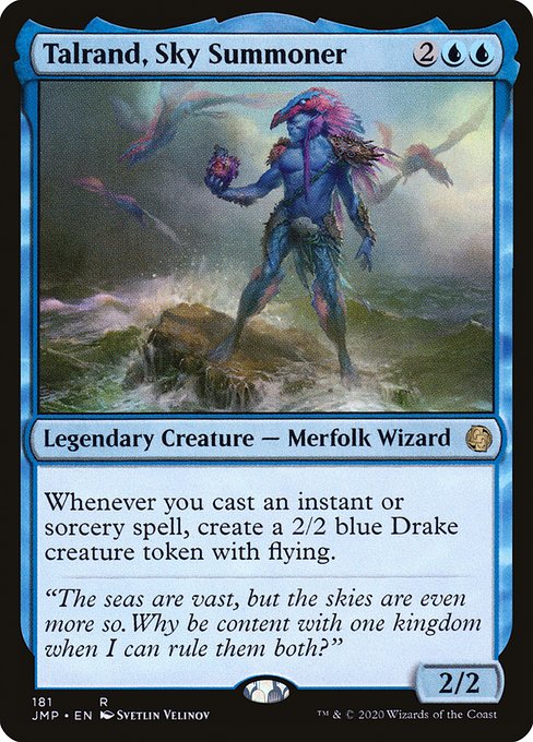 Magic the Gathering Card - Talrand, Sky Summoner - MTG Circle