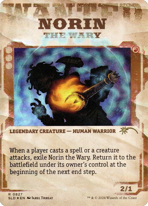 Magic the Gathering Card - Norin the Wary - MTG Circle