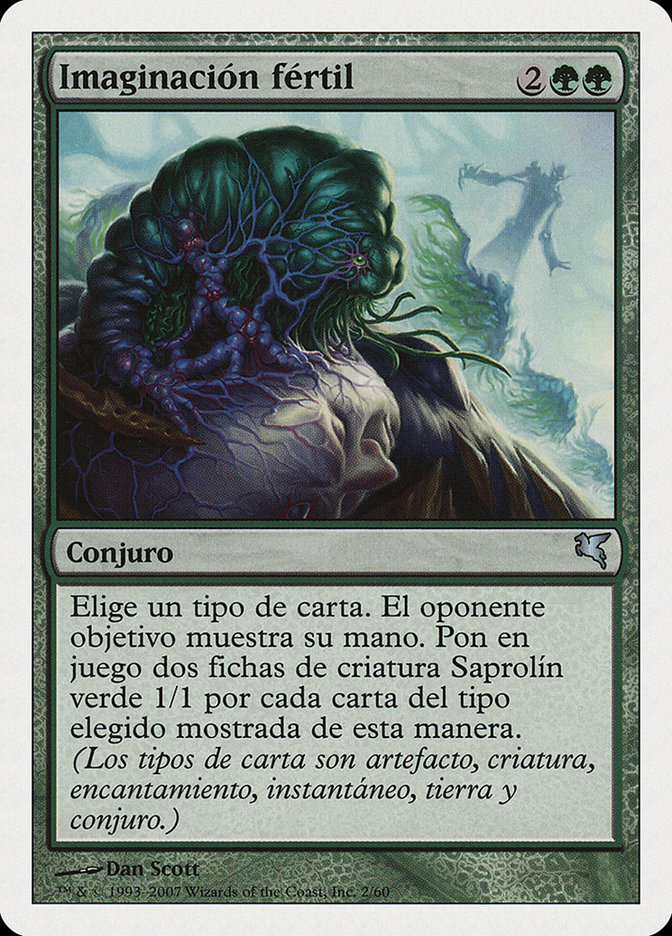 Magic the Gathering Card - Fertile Imagination - MTG Circle