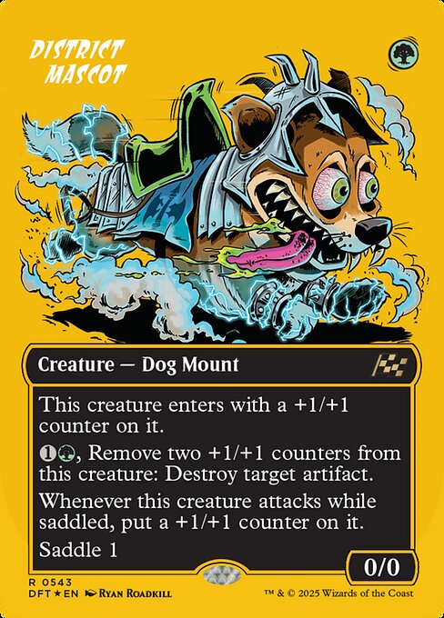 Magic the Gathering Card - District Mascot - MTG Circle