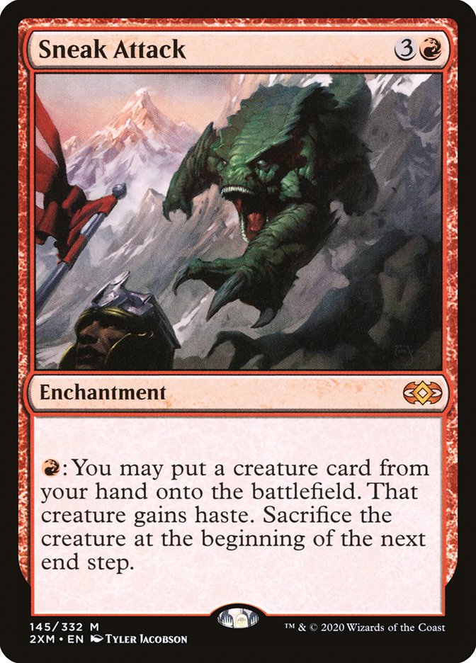 Magic the Gathering Card - Sneak Attack - MTG Circle