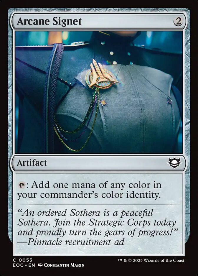 Magic the Gathering Card - Arcane Signet - MTG Circle