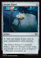 Magic the Gathering Card - Arcane Signet - MTG Circle