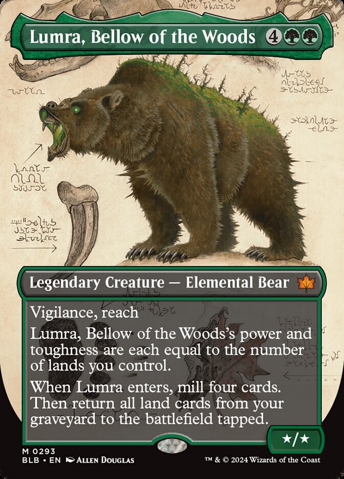 Magic the Gathering Card - Lumra, Bellow of the Woods - MTG Circle