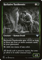 Magic the Gathering Card - Reclusive Taxidermist - MTG Circle