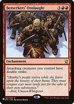 Magic the Gathering Card - Berserkers' Onslaught - MTG Circle