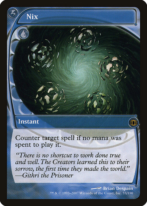 Magic the Gathering Card - Nix - MTG Circle