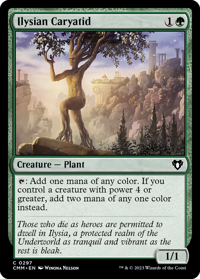 Magic the Gathering Card - Ilysian Caryatid - MTG Circle