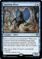 Magic the Gathering Card - Taunting Sliver - MTG Circle