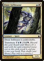 Magic the Gathering Card - Dimir Infiltrator - MTG Circle