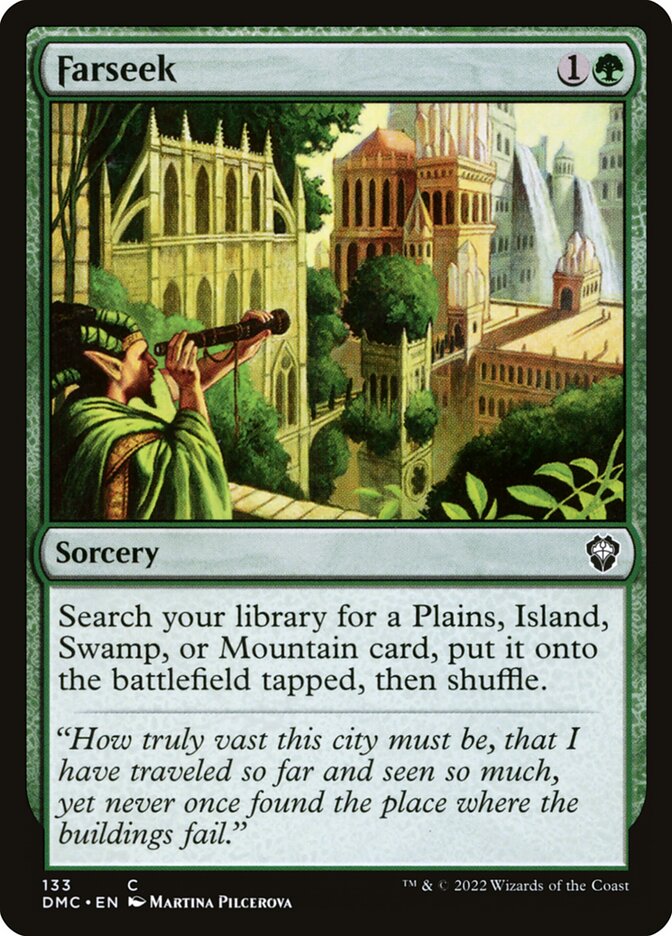 Magic the Gathering Card - Farseek - MTG Circle