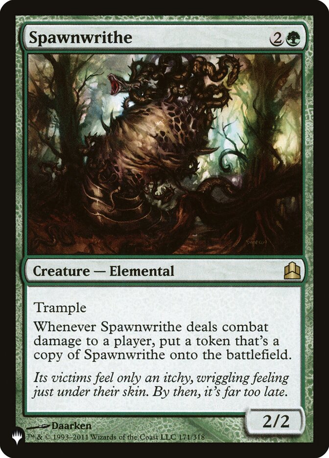 Magic the Gathering Card - Spawnwrithe - MTG Circle