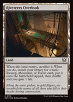 Magic the Gathering Card - Riveteers Overlook - MTG Circle