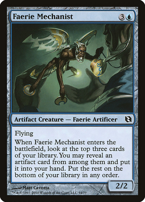 Magic the Gathering Card - Faerie Mechanist - MTG Circle
