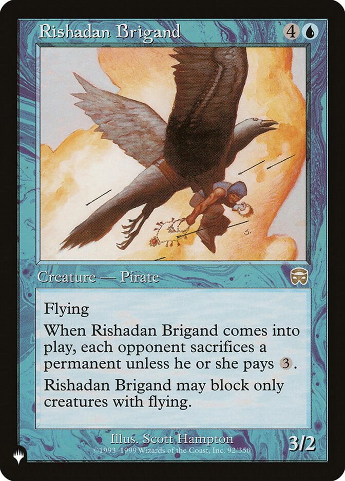 Magic the Gathering Card - Rishadan Brigand - MTG Circle