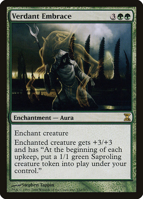 Magic the Gathering Card - Verdant Embrace - MTG Circle