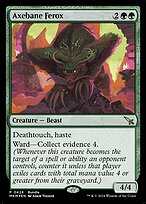 Magic the Gathering Card - Axebane Ferox - MTG Circle