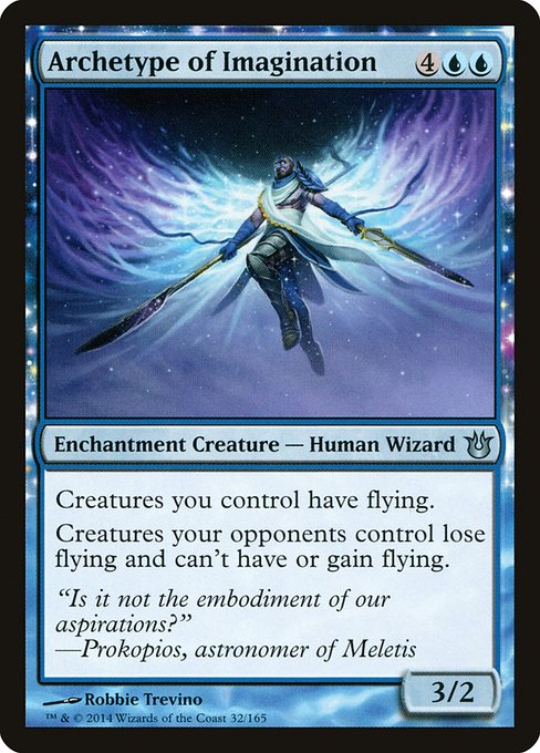 Magic the Gathering Card - Archetype of Imagination - MTG Circle