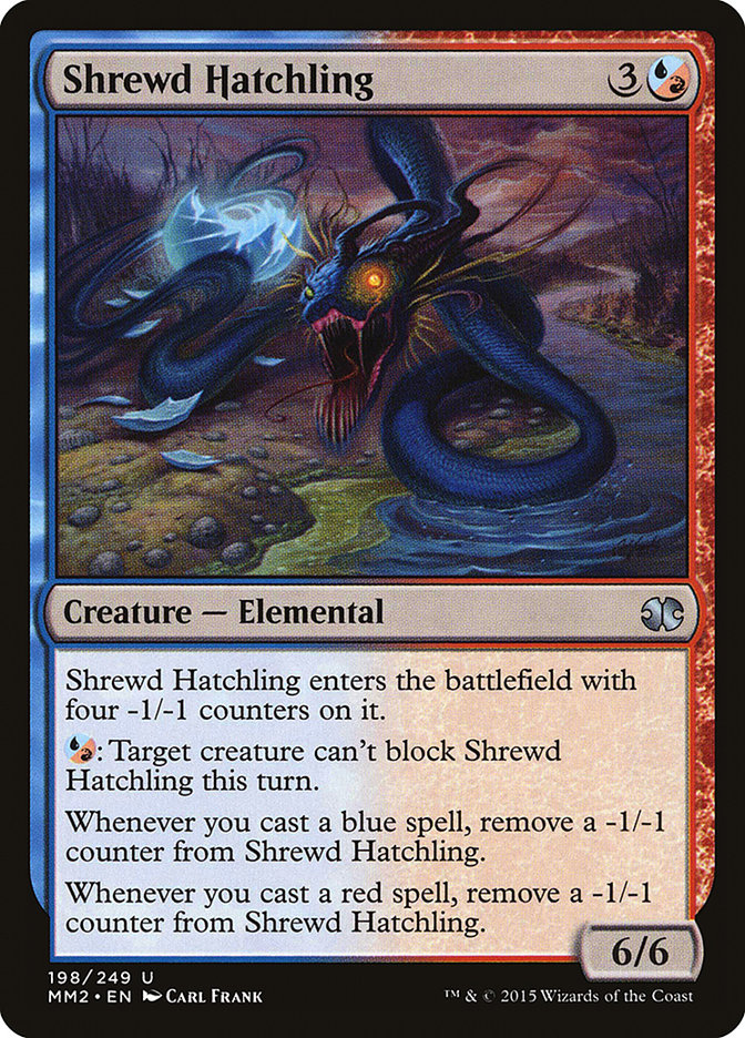 Magic the Gathering Card - Shrewd Hatchling - MTG Circle